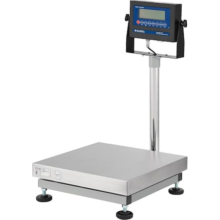 Global Industrial NTEP Bench Scale with LCD Display, 300 lb x 0.5 lb 412665